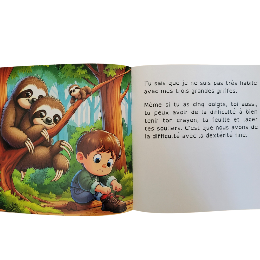 Livre Emilien Le Paresseux