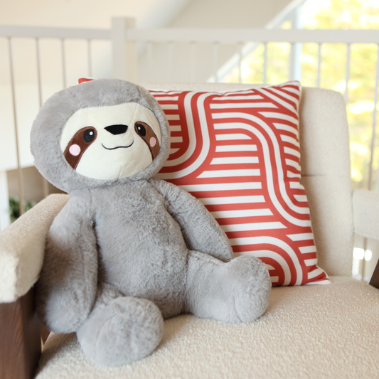 Paresseux lourd (peluche pondérée)