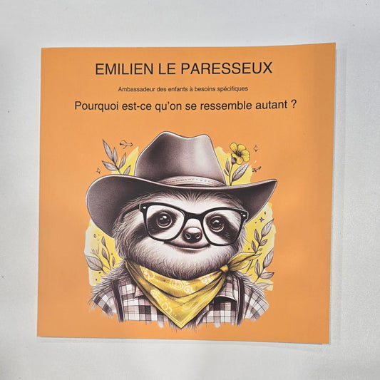 Livre Emilien Le Paresseux